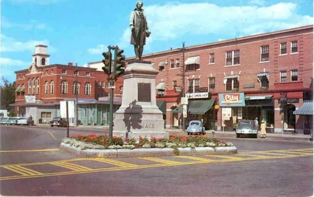 Historic photograph of downtown Rochester NH, image 3 of 39