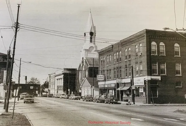 Historic photograph of downtown Rochester NH, image 14 of 39