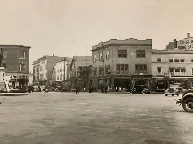 Historic photograph of downtown Rochester NH, image 27 of 39