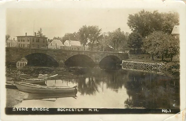 Historic photograph of downtown Rochester NH, image 29 of 39