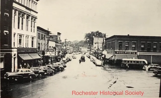 Historic photograph of downtown Rochester NH, image 31 of 39