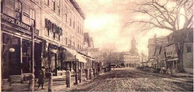 Historic photograph of downtown Rochester NH, image 35 of 39